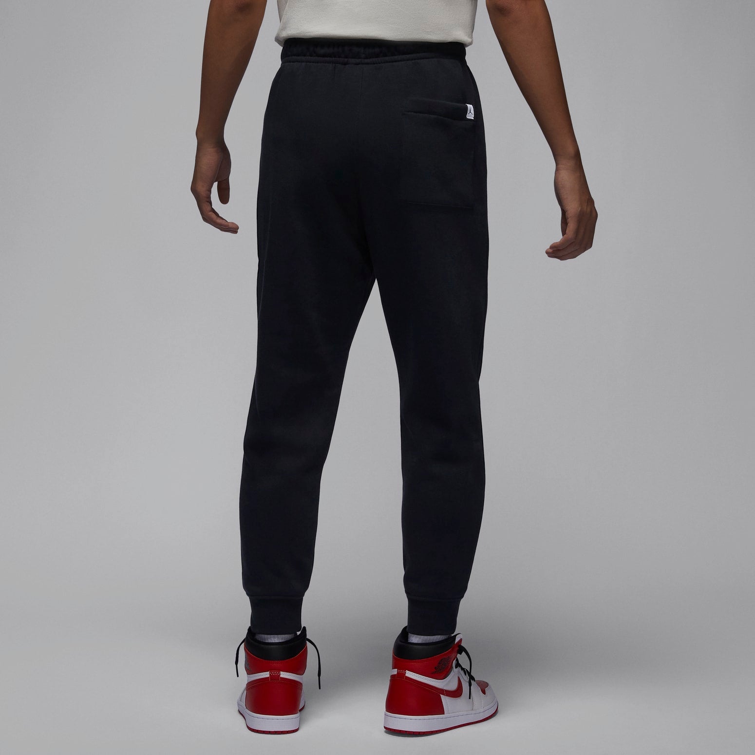 Air Jordan Printed Drawstring Knit Jogger Pants 'Black' FN4620-010