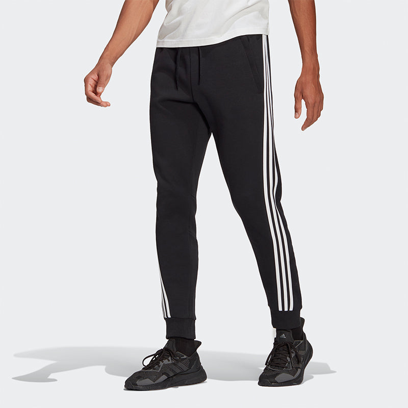 adidas M Fi Pant 3s Casual Classic Stripe Sports Long Pants Black GM6462