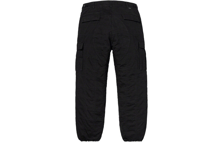 Supreme SS19 Patchwork Cargo Pant Black Casual Long Pants Unisex SUP-SS19-163