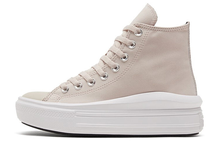 (WMNS) Converse Chuck Taylor All Star High Move 'Diamond Metal - Silt Red' 569545C