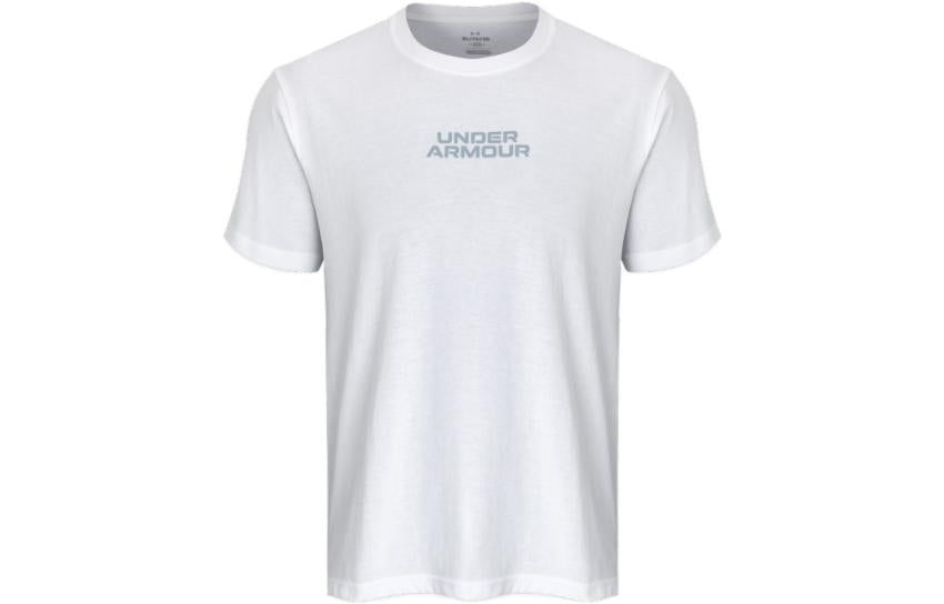 Under Armour Outline Heavyweight Short Sleeve T-shirt 'White' 1379109-100