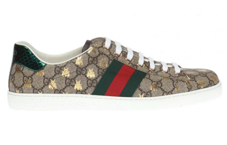 (WMNS) Gucci Ace GG Supreme 'Bees' 550051-9N020-8465