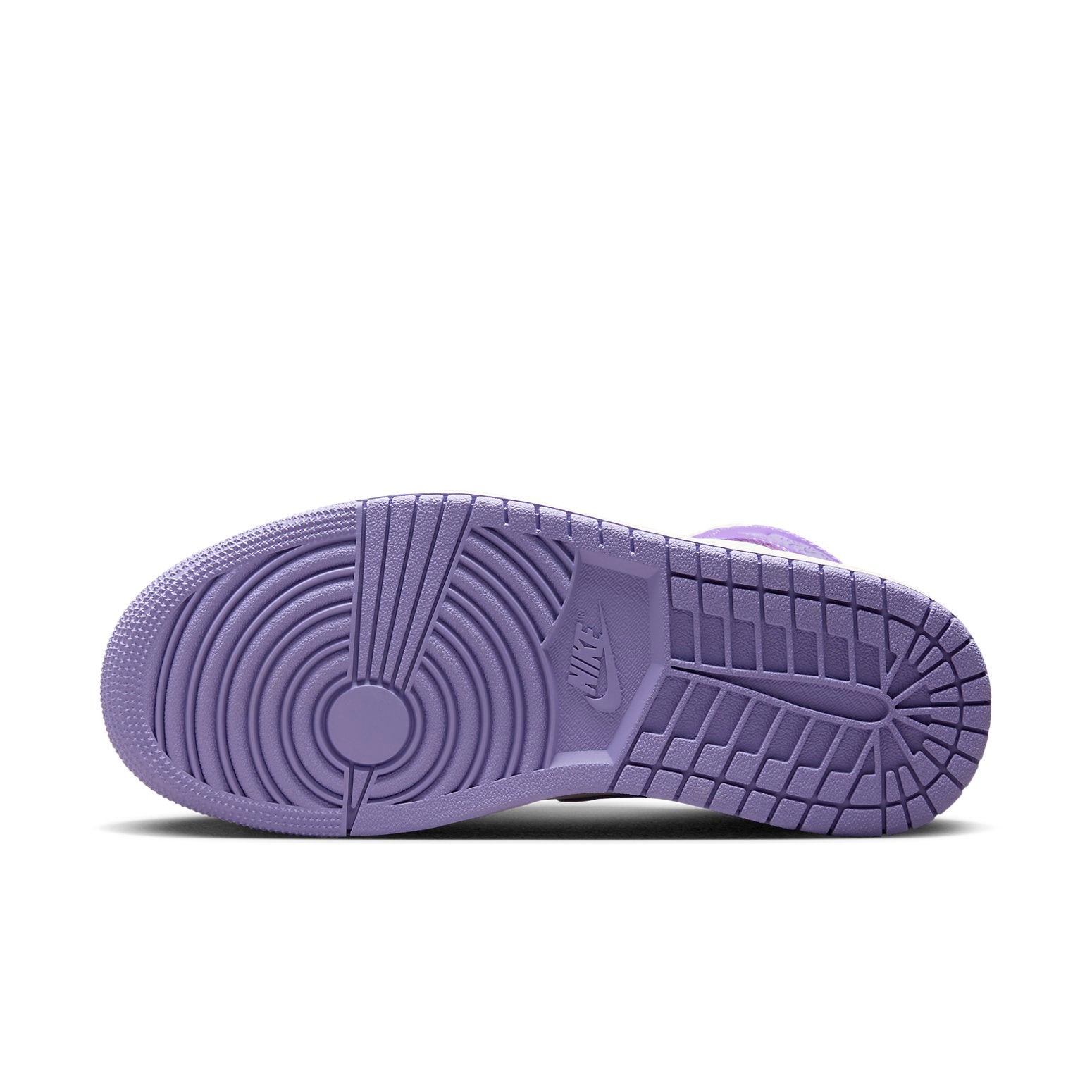 (WMNS) Air Jordan 1 Mid 'Purple White' BQ6472-504