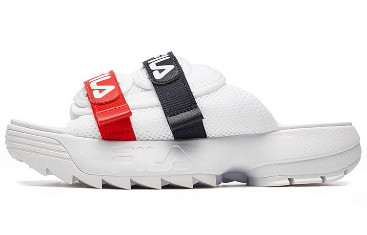 (WMNS) FILA WHITE Line Slippers White F12W923810FWN