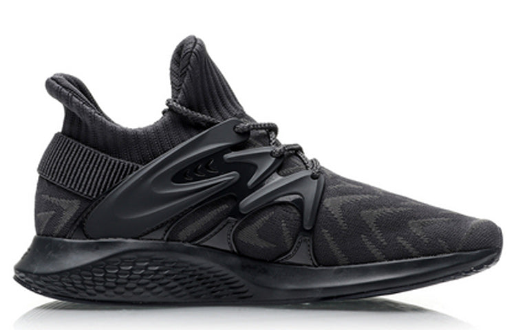 (WMNS) Li-Ning Classic Leisure 'Black Blue' AGLP186-2