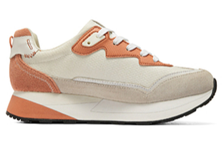 (WMNS) Skechers Sport Sneakers 'Beige Orange' 155496-NTOR