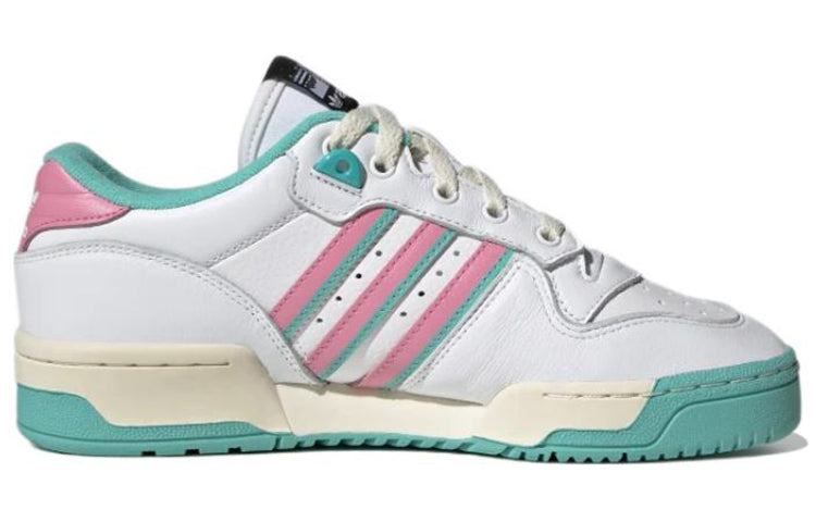 adidas Rivalry Low 'White Pink Green' HQ6877