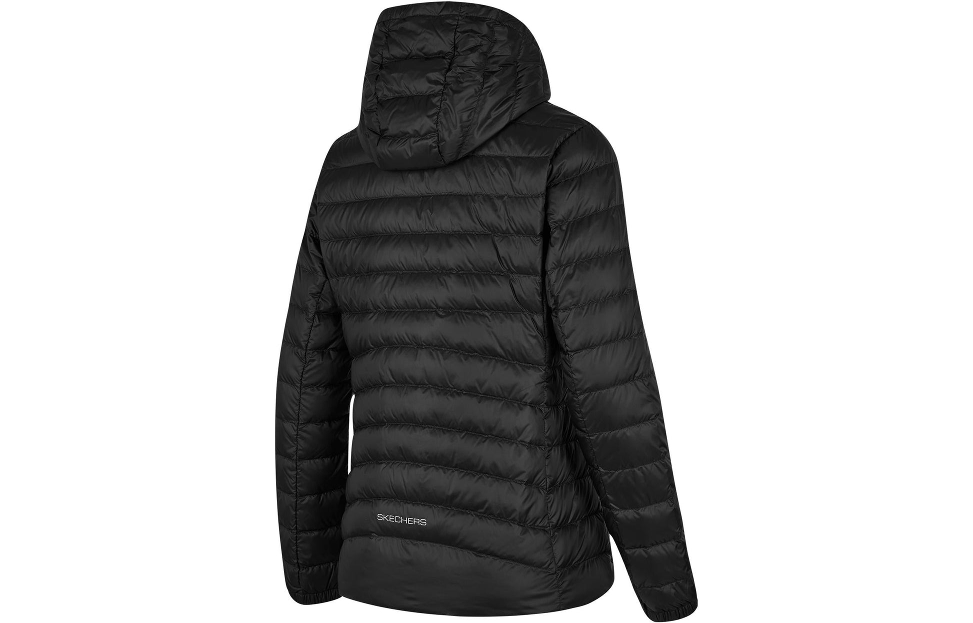 (WMNS) Skechers Down Jacket 'Black' P423W011-0018