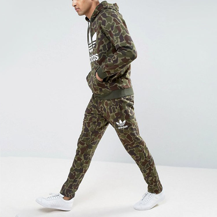 adidas originals Joggers In Camo Casual Elastic Waistband Sports Long Pants Camouflage BK5901