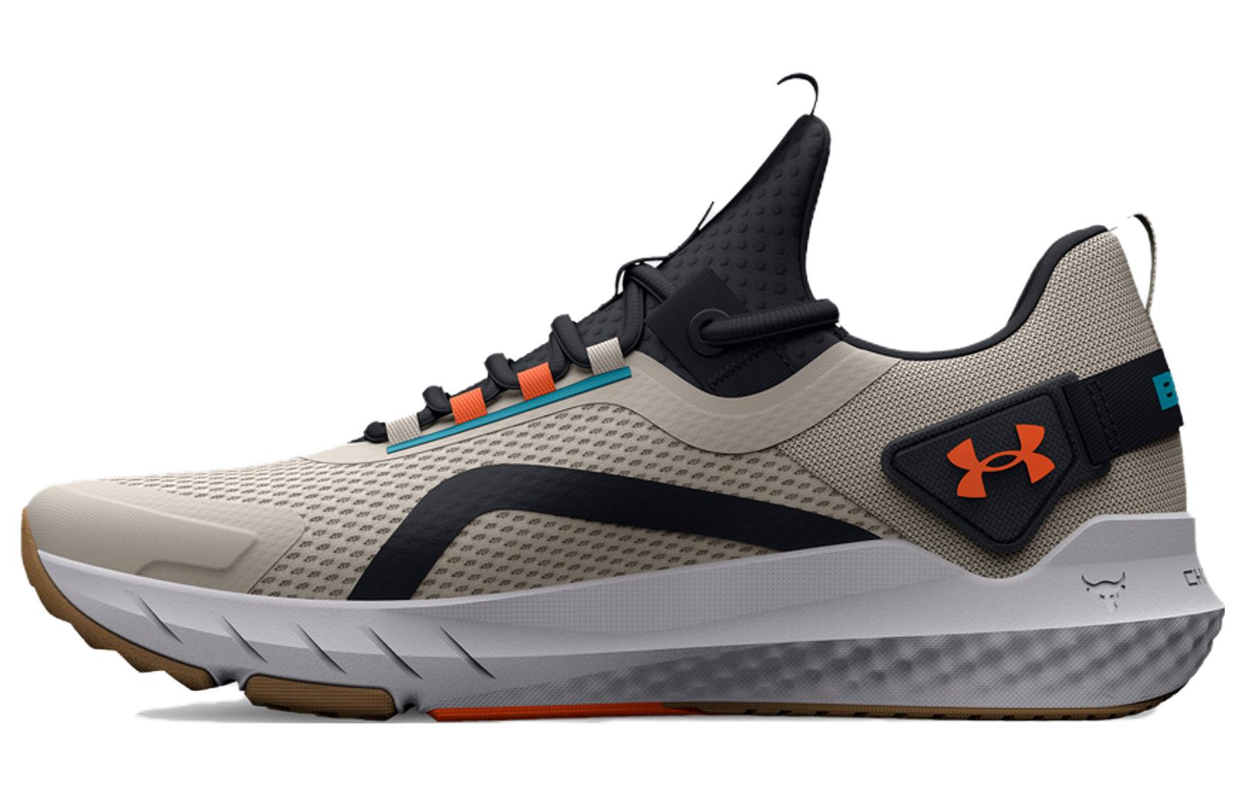 Under Armour Project Rock BSR 3 'Grey Matter Orange' 3026462-102