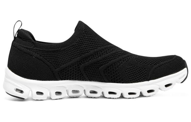 (WMNS) Skechers Glide Step 'Black White' 104330-BKW