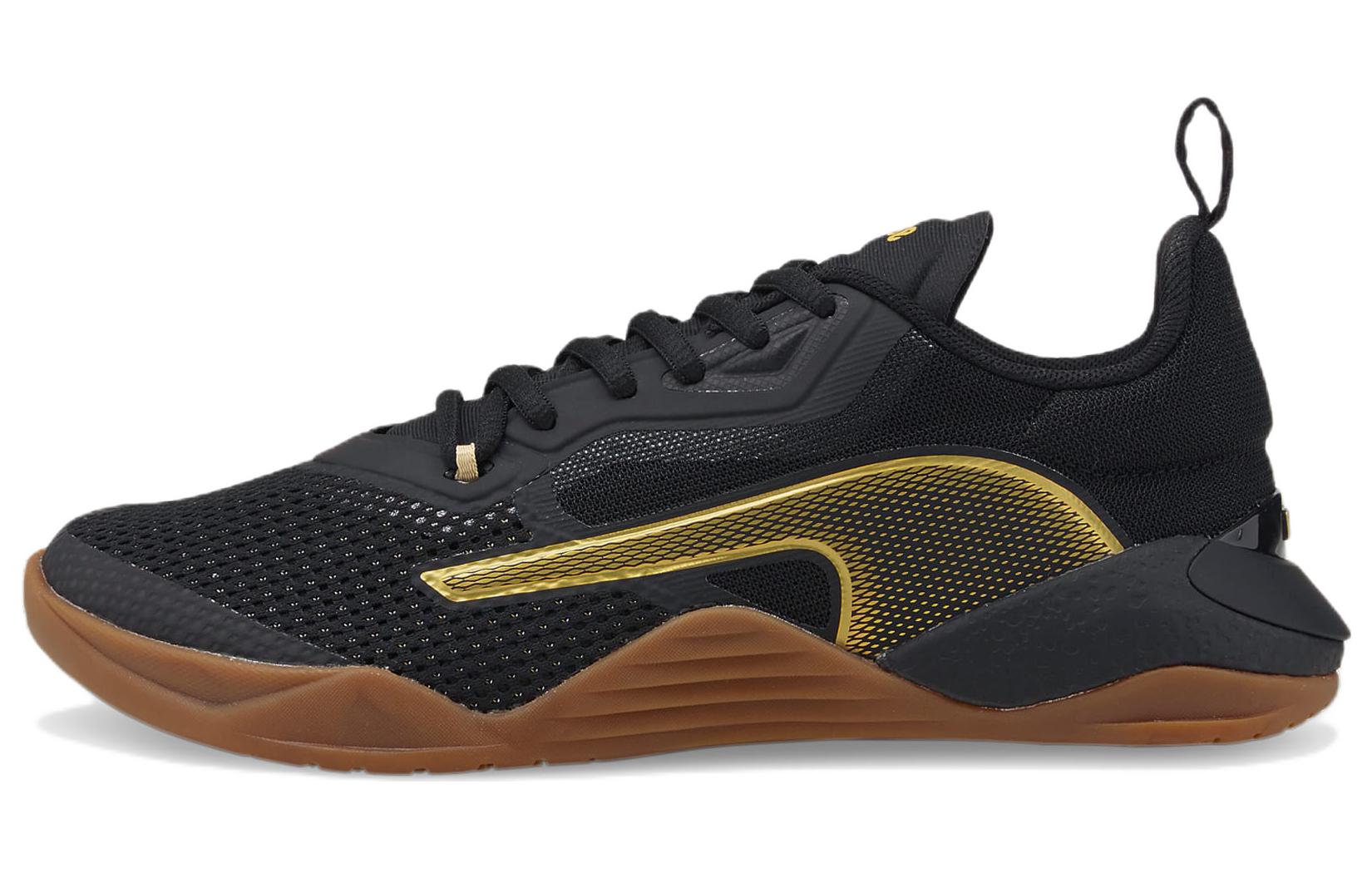 (WMNS) PUMA Fuse 2.0 'Black Metallic Gold Gum' 376169-01