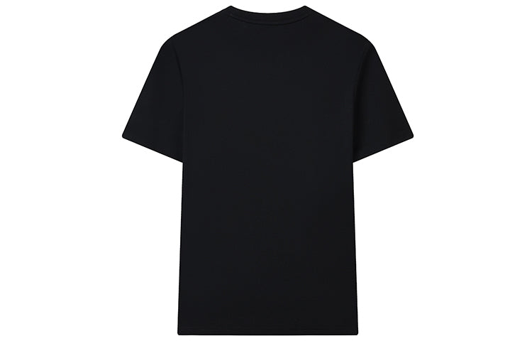 FILA Solid Color Casual Sports Round Neck Short Sleeve Black F11M132113F-BK