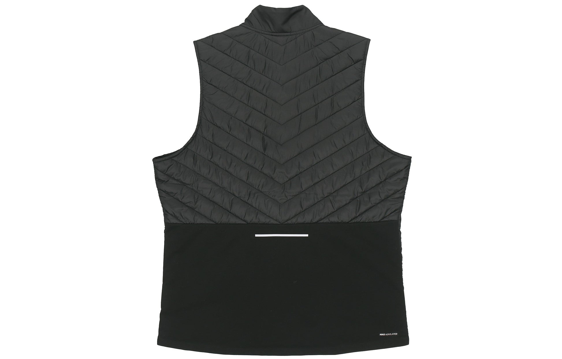 Nike Sports Running Splicing Stand Collar vest Black AH0547-010