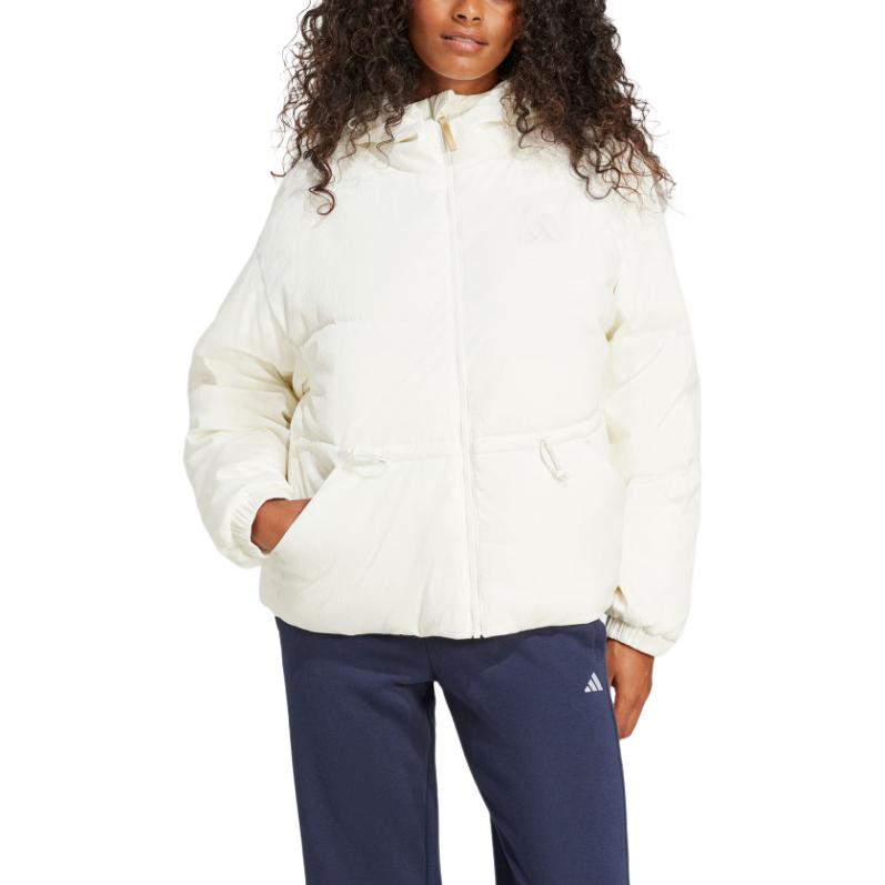 (WMNS) adidas FW24 DAILY DOWN Puffer Jacket Asia Sizing 'White' JM4626