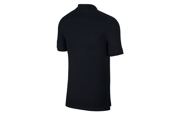 Nike The Nike Slim Fit lapel Short Sleeve polo Black BQ4462-010