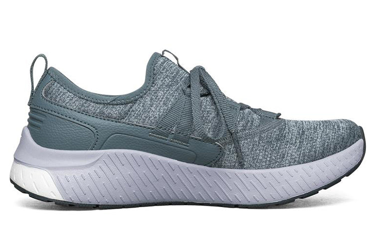 (WMNS) Skechers Go Run Steady 'Grey Blue' 128040-BLAQ