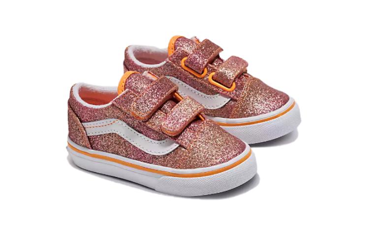 (TD) Vans Old Skool V 'Glitter - Sunrise Glitter' VN0009RC6GL
