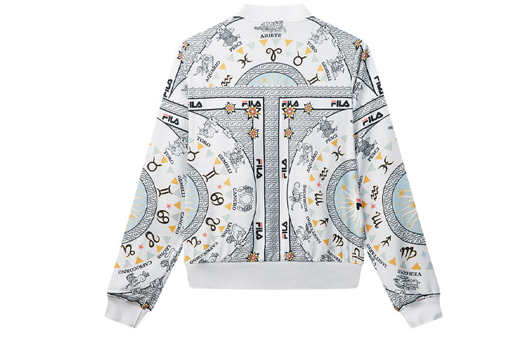 (WMNS) FILA Athleisure Casual Sports Woven Jacket 'White' F11W038730F-PU