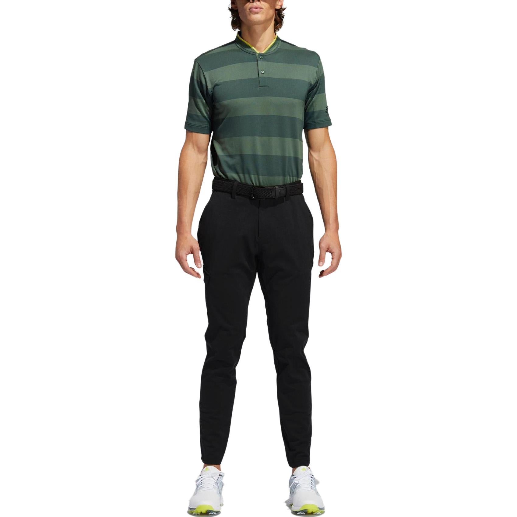 adidas Primeknit Polo Shirt 'Green Oxide Deepest Green' GL4640