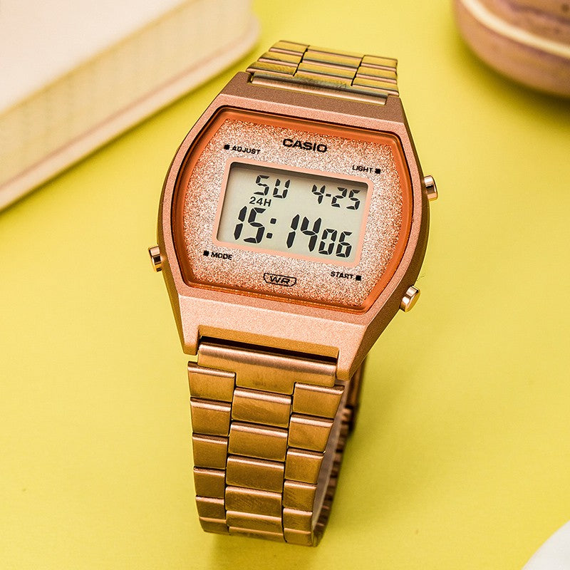 Casio Youth Digital Watch 'Rose Gold' B640WCG-5