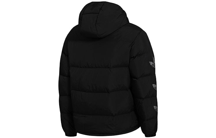 adidas originals Stay Warm Athleisure Casual Sports Down Jacket Black GE1325