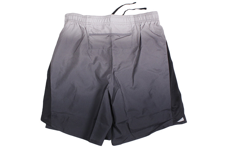 Nike Gradient Printing Running Shorts Gray 'Grey Black' AQ5057-056