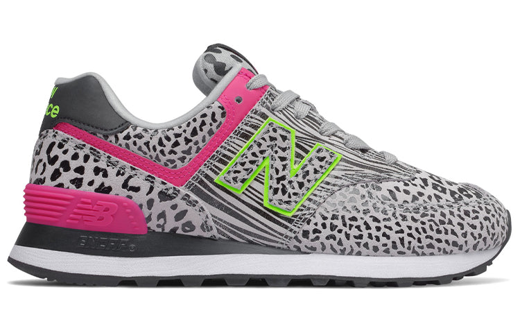 (WMNS) New Balance 574 'Cheetah Print - Black Grey' WL574ANA