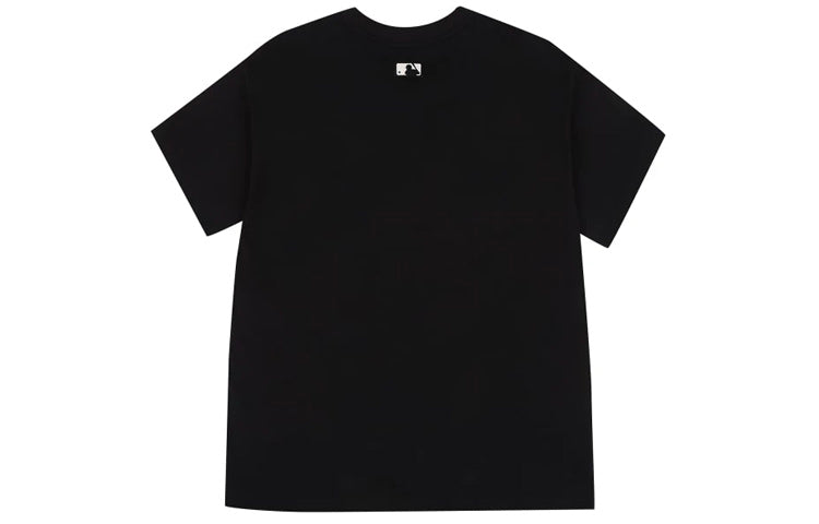 MLB NY/LA New York Yankees Basic Printing Sports Short-Sleeve Tee Unisex Black 31TS09031-50L