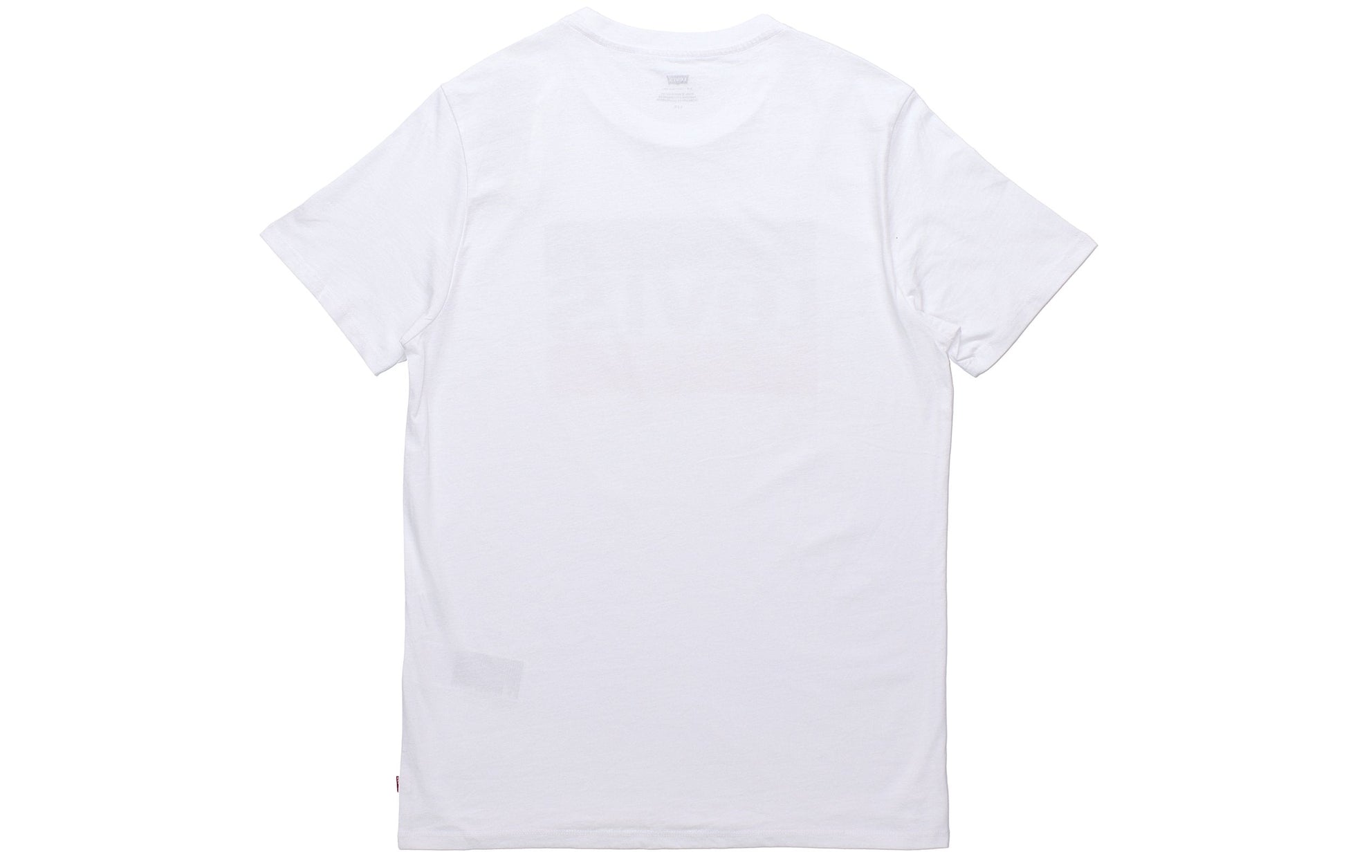 Men's Levis Sports Logo Printing Pure Cotton Short Sleeve White 39636-0011