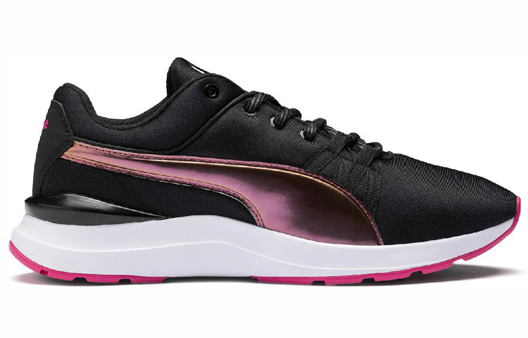(WMNS) PUMA Adela Trailblazer Low-Top Sneakers Black/Pink 369142-01