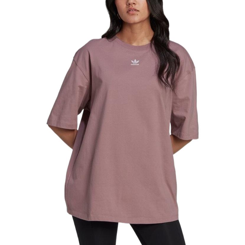 (WMNS) adidas Adicolor Essentials T-Shirt Asia Sizing 'Purple' HM1826