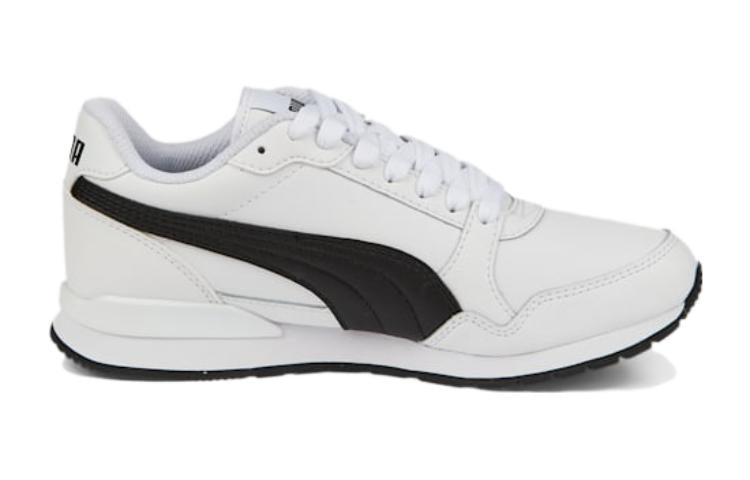 (GS) PUMA ST Runner v3 Leather 'White Black' 384904-07