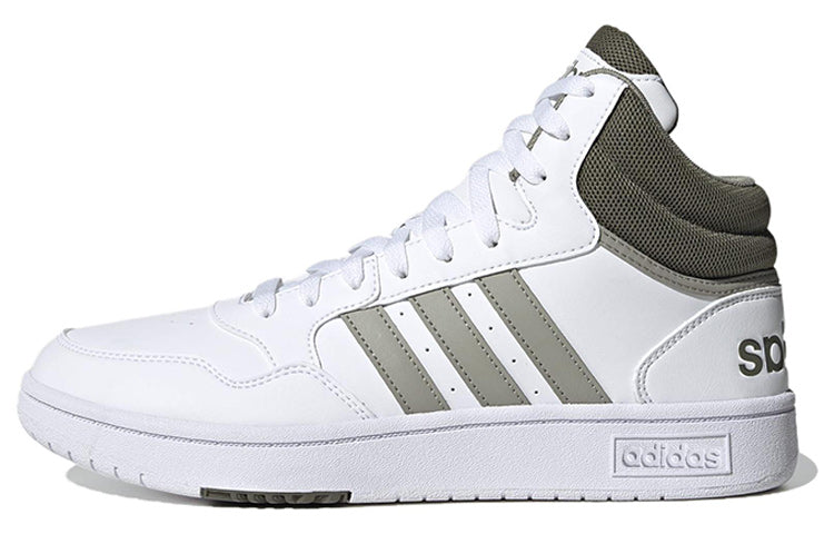adidas Hoops 3.0 Mid Classic 'White Olive Strata' HP7894