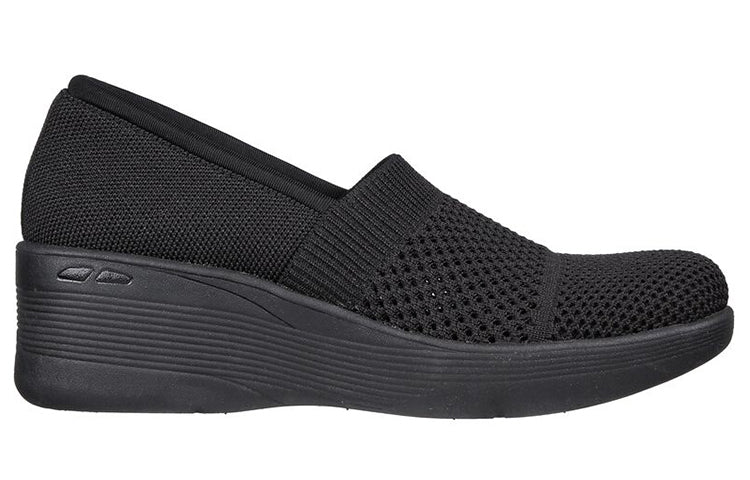 (WMNS) Skechers Pier-Lite 'Wow Factor - Pure Black' 158410-BBK