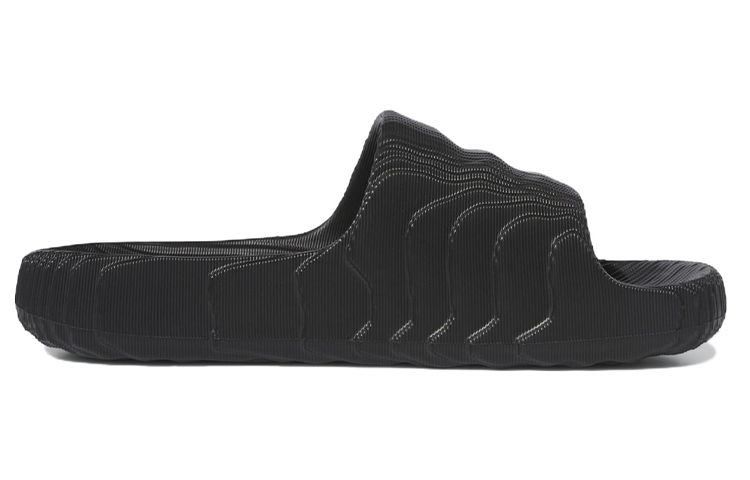 adidas Originals Adilette 22 Slides 'Black Better Scarlet' ID4925