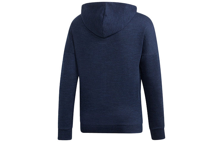 adidas Stadium FZ hooded Knit Jacket Blue DU1136