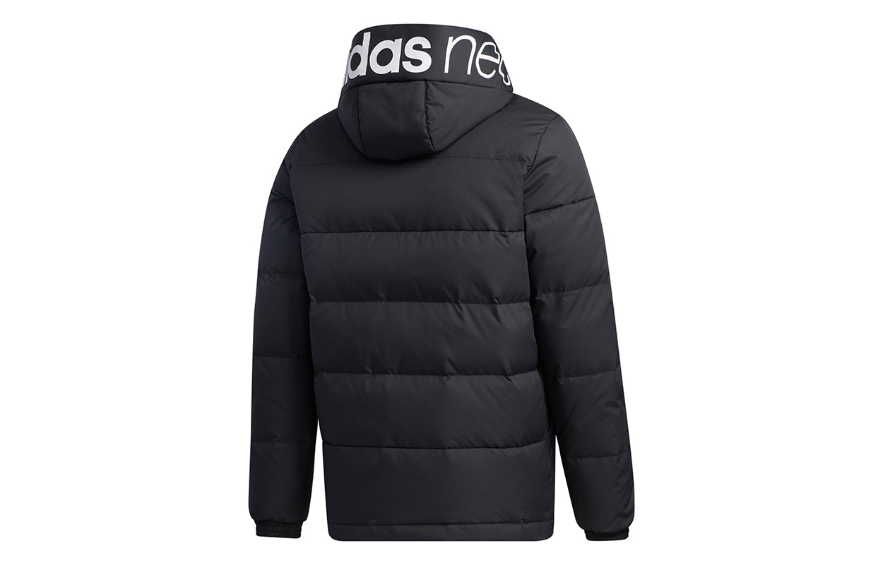 adidas neo M Cb Dwn Puf Sports Down Jacket Black GJ8815