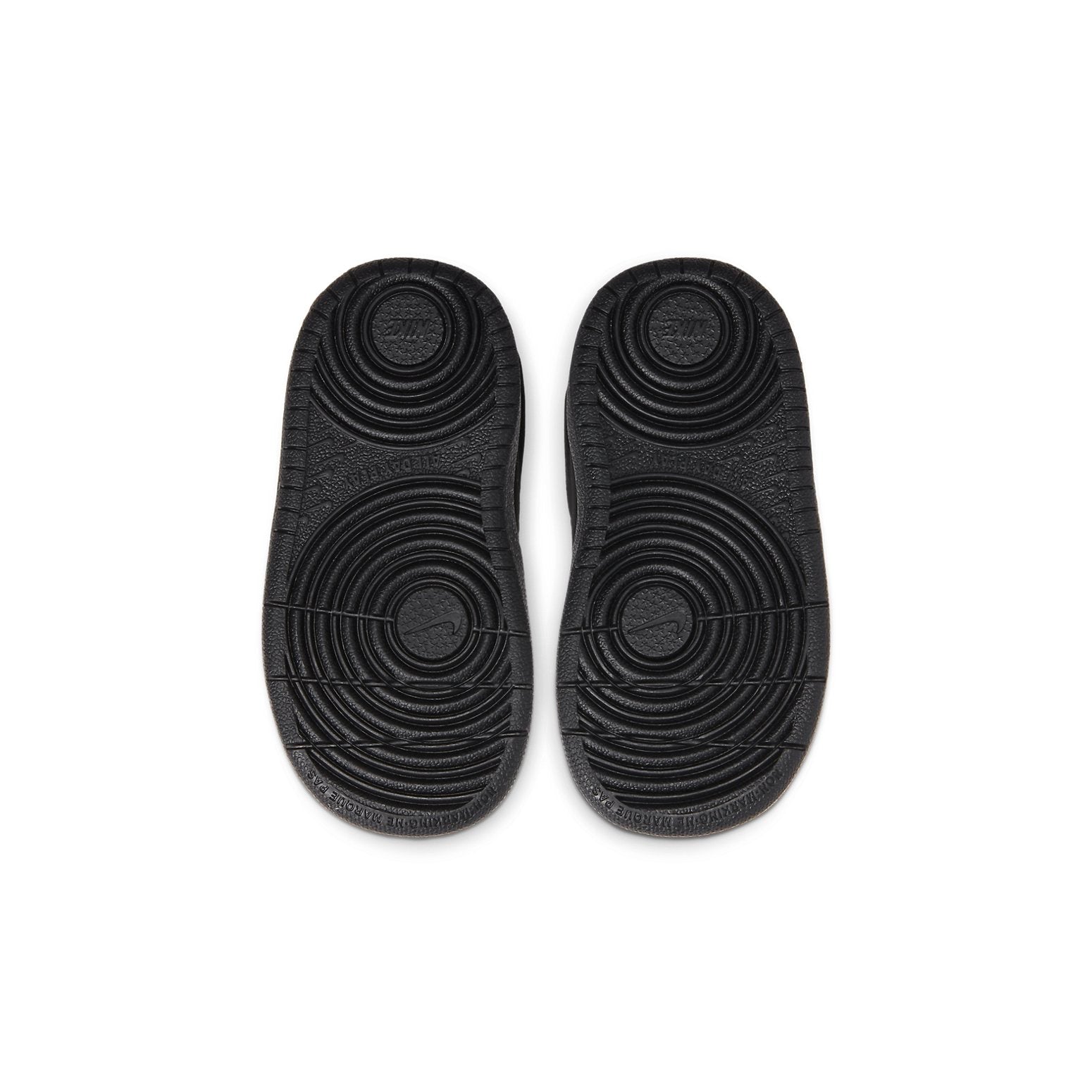 (TD) Nike Court Borough Mid 2 'Triple Black' CW5869-001