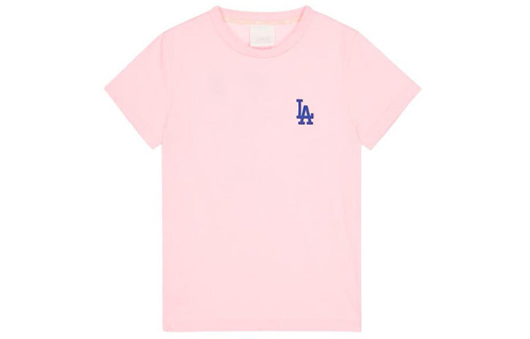 MLB x Disney Crossover LA Dodgers Los Angeles Dodgers Basic Short Sleeve Unisex Pink Red 31TSK1031-07P