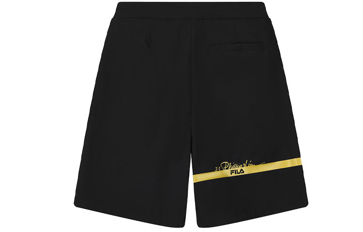 FILA x 3.1phillip lim Jointly Signed Causual Sports Ventilate Short Pant Male Black F11M126808F-BK