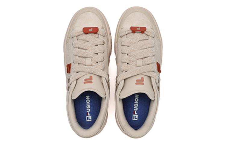 (WMNS) FILA FUSION Stack Skate Shoes 'Beige Pink' T12W342208FPP