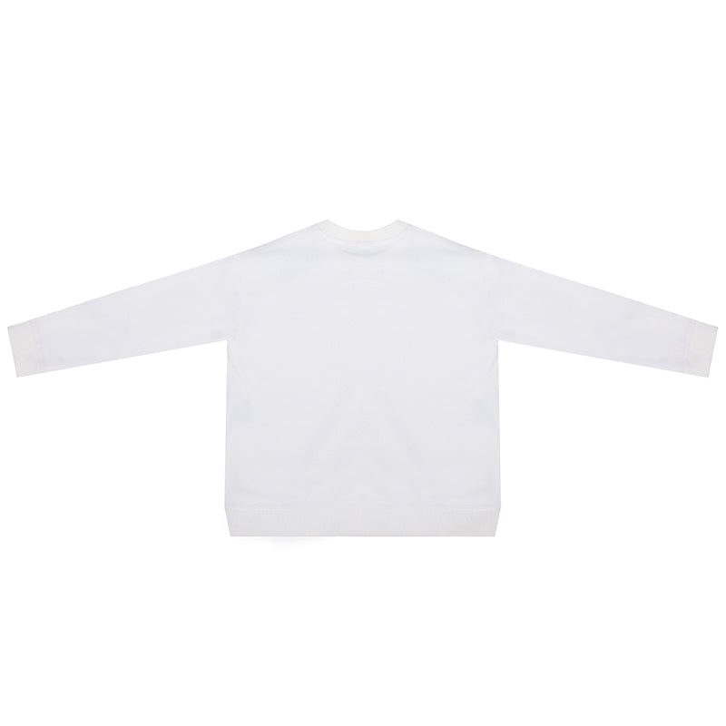 Onitsuka Tiger Casual Long Sleeve Top 'White' 2182A864-100