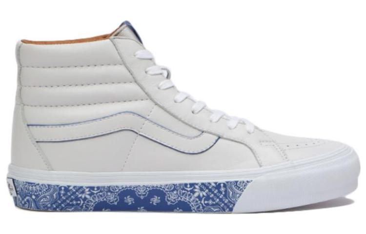Vans Sk8-Hi Reissue LX 'Bandana White True Blue' VN0A4BVH7WM