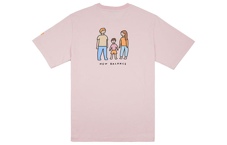New Balance x ZERO PER ZERO Unisex Sports Tee Pink NEA3V963-PK