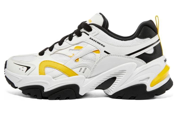(WMNS) Skechers Sport Stamina V2 Shoes 'White Black Yellow' 896154-WYL