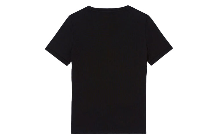 KENZO Multi-Color Tiger Head Printing Casual Short Sleeve Black FA5-2TS826-4YH-99