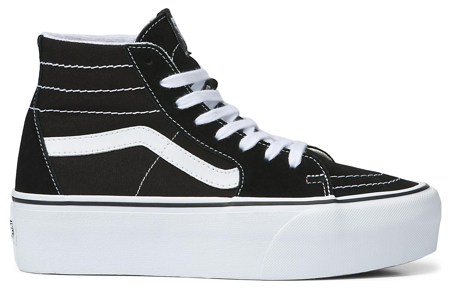 Vans Sk8-Hi Tapered Stackform Shoes 'Black White' VN0A5JMKBMX