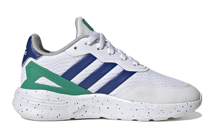 (GS) adidas Nebzed 'White Royal Green' HQ6141