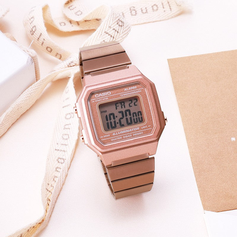 CASIO Quartz Waterproof Pink Digital B650WC-5A